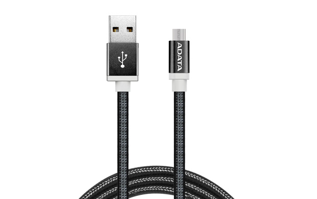 Cable Adata Micro Usb 1m Negro (amucal-100cmk-cbk), Adata