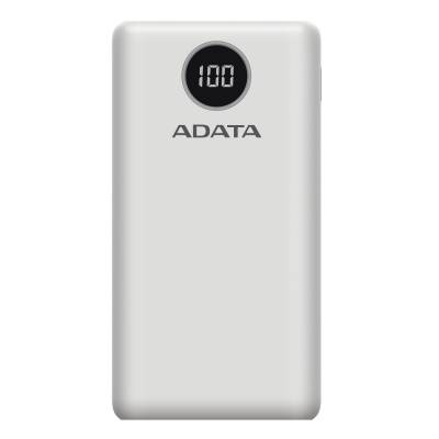 Cargador Portatil Dig Adata P20000qcd Tipo C Blanco(ap20000qcd-dgt-cwh, Adata
