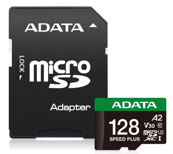 Memoria Microsdxc Adata 128gb U3 V30s Speed Plus (ud128gui3v30a2sp-ra1), Adata