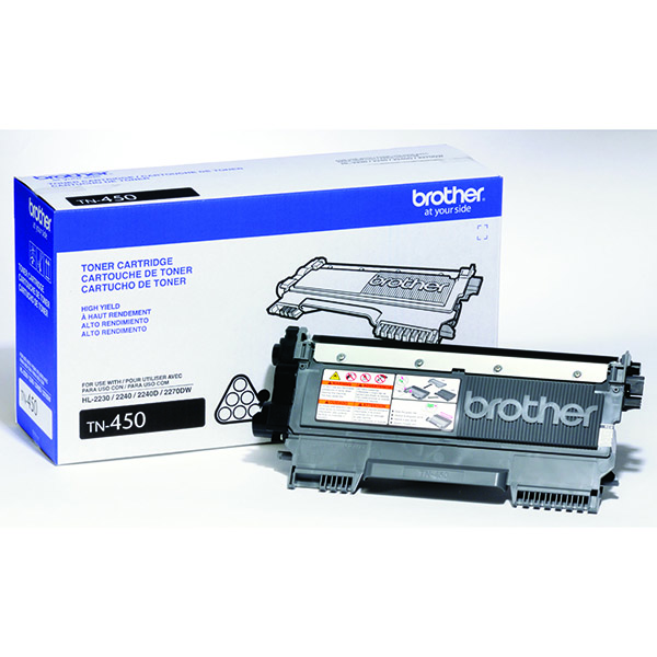 Toner Brother Negro 2600 Pag Alto Rend Para Mfc7860dw Dcp7065dn Tn450, Brother