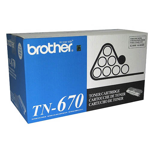 Toner Brother Negro 7500 Paginas Para Hl6050d Tn670, Brother