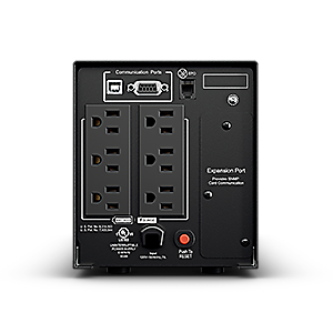 Ups/no Break Cyberpower Pr750lcd 750va/525w Onda Senoidal 6cont, Cyberpower