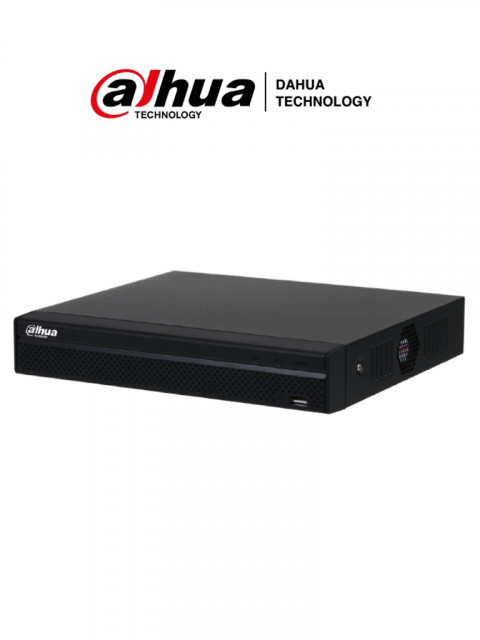 Nvr De 8 Megapixeles/ 4k/ 4 Puertos Poe/1 BahÍa (dhi-nvr1104hs-p-s3/h), Dahua