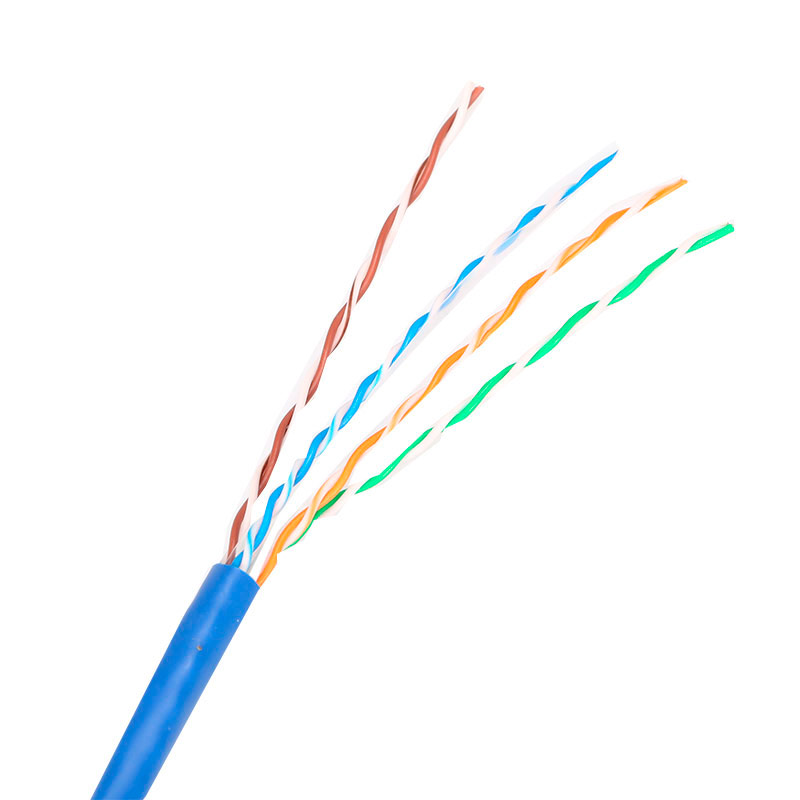 Bobina De Cable Utp Qian Cat6 305 Metros Azul (qhr-cat6), Qian