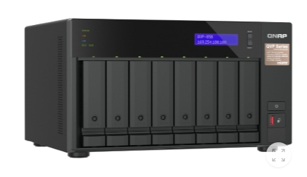 Nvr De 8 Bahias Vigilancia Ip Qnap (qvp-85b-us), Qnap