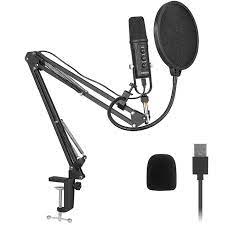 Kit Microfono Condensador Usb Yeyian Ysa-uchq-01 Agile Nl Negro, Yeyian